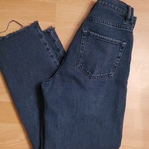 PacSun wide legged frayed jeans W23